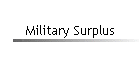 Military Surplus